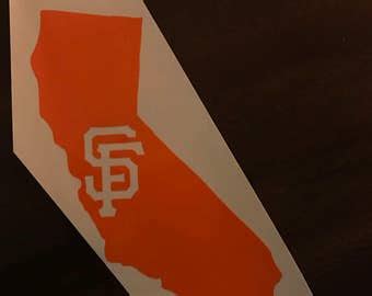 Sf giants decal | Etsy