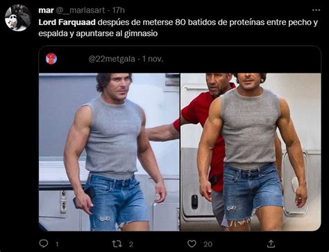 ¿Es Zac Efron o Lord Farquaad? Le caen memes al actor por su nuevo aspecto