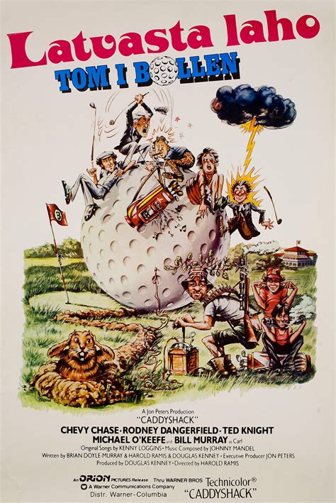 Caddyshack 1980 Finnish A2 Poster - Posteritati Movie Poster Gallery