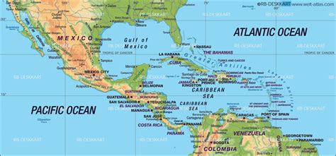 Bahamas: Latin America Map