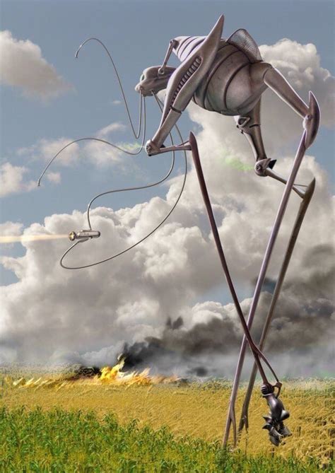 The War of the Worlds. | War of the worlds, Science fiction artwork, Science fiction art