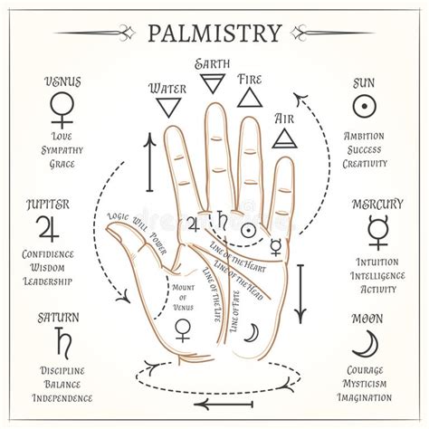 Palmistry Stock Illustrations – 2,373 Palmistry Stock Illustrations ...