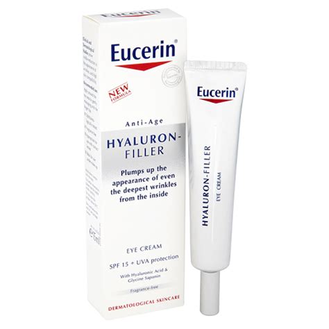 Eucerin® Anti-Age Hyaluron-Filler Eye Cream SPF 15 + UVA Protection ...