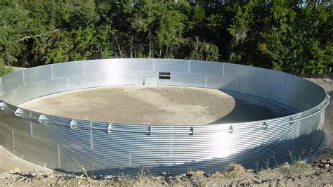 Open Top CorGal Water Tank for Bulk Storage – Water Storage Tanks, Inc.