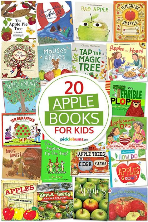 20 Apple Books for Kids | Apple books, Preschool books, Apple preschool