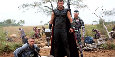 Infinity War BTS Images Reveal How Thor’s Wakanda Entrance Was Filmed