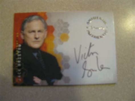 Alias Season 1 Autograph Victor Garber -- Antique Price Guide Details Page