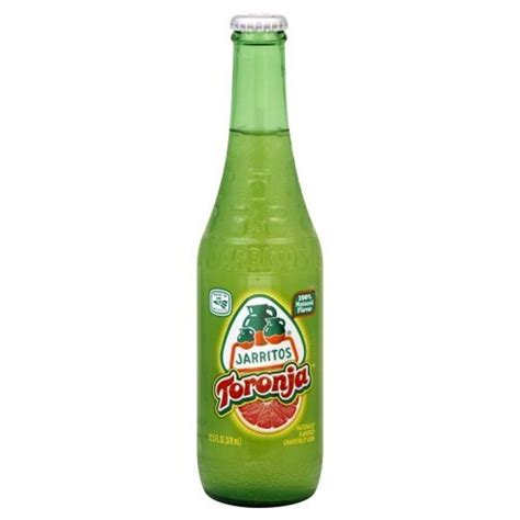 Jarritos Mexican Soda, 12.5 Oz Glass Bottle (Pack of 4) (Grapefruit ...