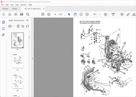 Tadano Crane AT-147-3 43010100064 UPPER Spare Parts Catalog Manual - PDF DOWNLOAD - HeyDownloads ...