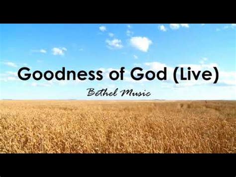 GOODNESS OF GOD (INSTRUMENTAL) - YouTube