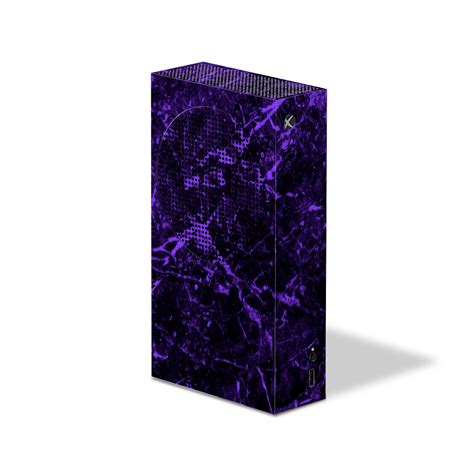 Royal Purple Marble Xbox Series X Skin | KO Custom Creations