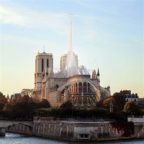 8 New Spire Designs That Could Crown the Notre Dame Cathedral - Dwell