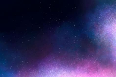 Free Vector | Watercolor purple galaxy background