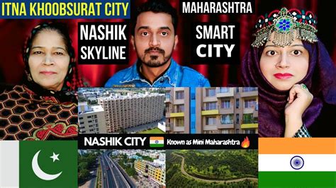 Pakistani Reacts to Nashik 2021 | Nashik Skyline | Maharashtra smart city 🔥| नाशिक शहर | Nashik ...