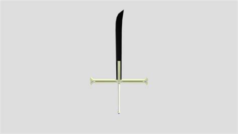 (One Piece) Yoru, Dracule Mihawk's Sword - Download Free 3D model by ...