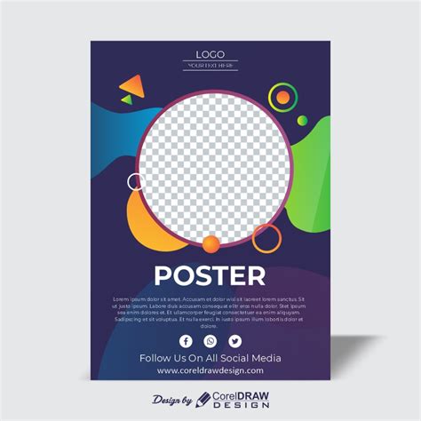 Download Abstract Poster Design Download From Coreldrawdesign | CorelDraw Design (Download Free ...