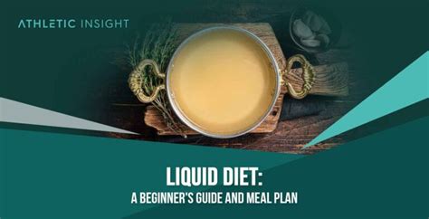 Liquid Diet: A Beginner's Guide and Meal Plan - Athletic Insight