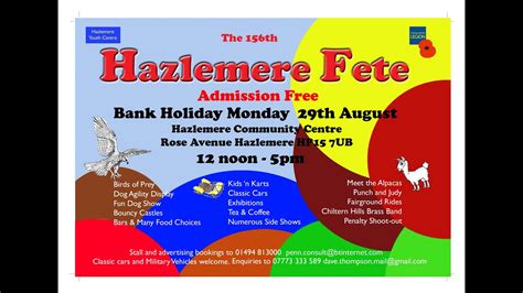 Hazlemere Fete 2016 - YouTube