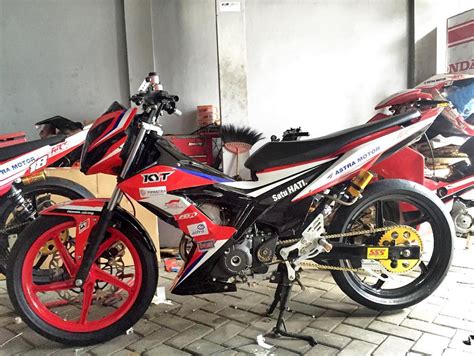 Modifikasi honda sonic 150r terbaru