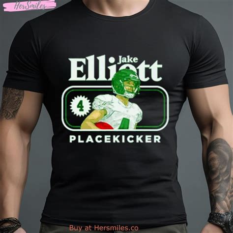 Jake Elliott Philadelphia Cover Football Shirt - Hersmiles