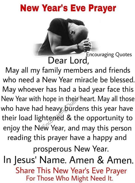 New Year's Eve Prayer Pictures, Photos, and Images for Facebook, Tumblr, Pinterest, and Twitter