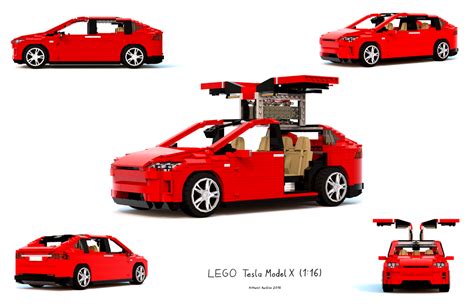 LEGO Tesla Model X (1:16) by Arthuriel on DeviantArt