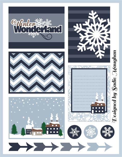 Winter Wonderland Printable