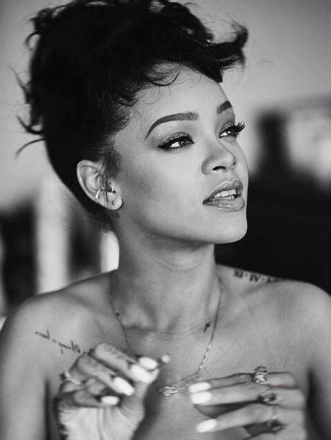 Rihanna Photography Black And White