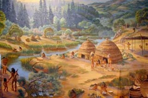 Ohlone village | Native american village, Native american artifacts, Native american tribes