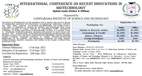 International Conference on Recent Innovation in Biotechnology ...