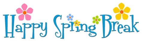 happy spring break clipart - Clip Art Library