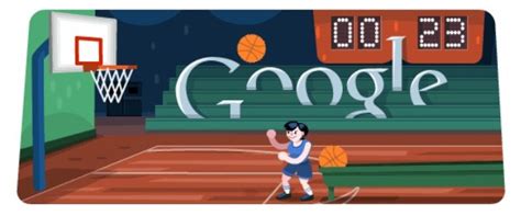 Sociolatte: Google Doodle: Basketball 2012