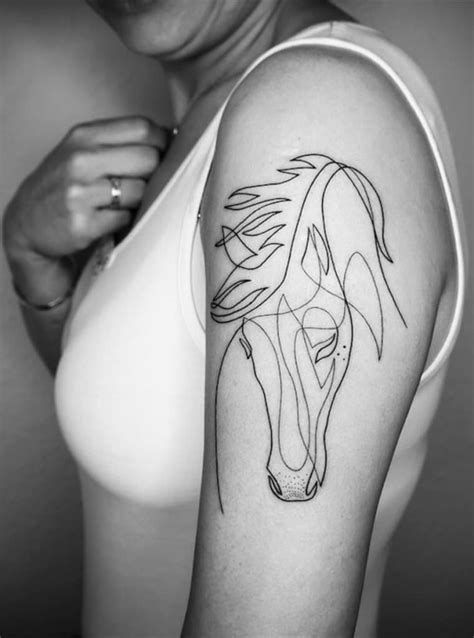 81 Amazing Abstract Tattoo Designs Collection You Will Never Forget | Horse tattoo, Abstract ...