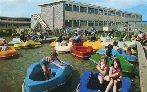 Pontins Camber Sands Holiday Camp (pic from 1976 brochure) boating pool - Flashbak