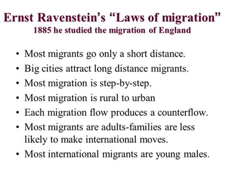 AP Human Geography - UNIT 3 - Migration Flashcards | Quizlet