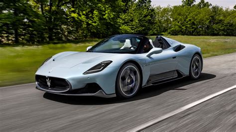 This is the new 200mph Maserati MC20 Cielo spyder, and yes, it’s ...