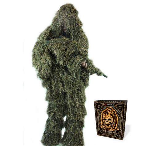 Arcturus Ghost Ghillie Suit (Woodland) – Arcturus Gear