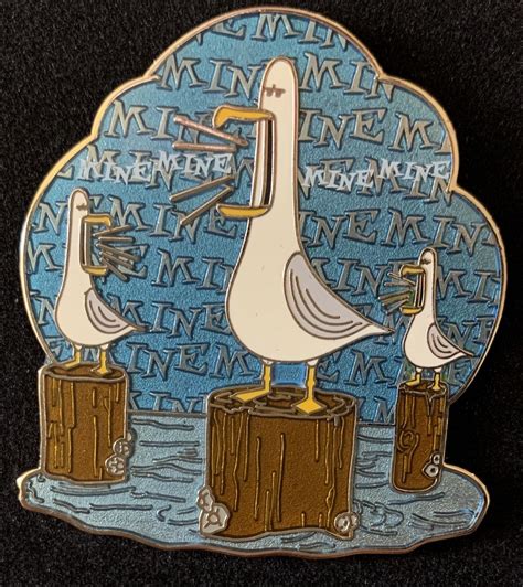 35172 - Seagulls - MINE MINE MINE - Finding Nemo - Disney Store US Disney Pin