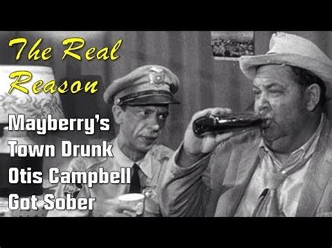 The Real Reason Otis Campbell Quit Drinking - YouTube