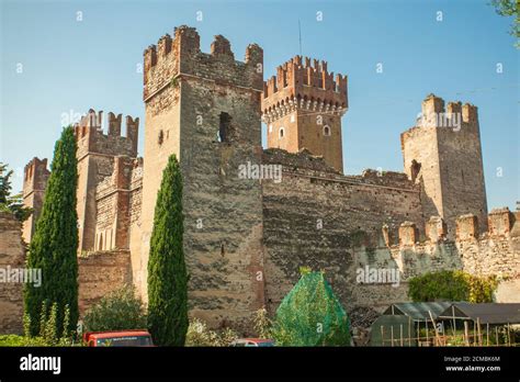 Castle of Lazise 4 Stock Photo - Alamy