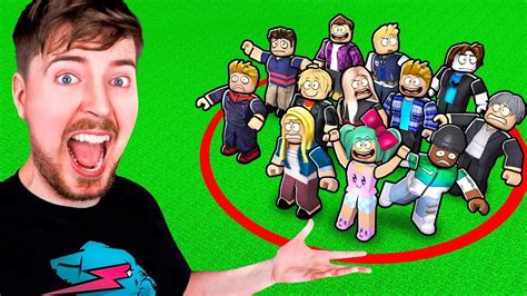 MrBeast Roblox Red Circle Challenges - YouTube