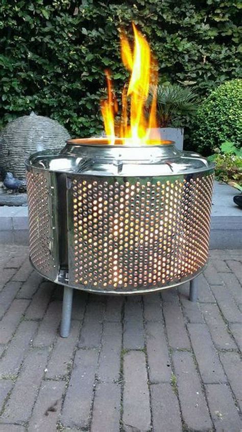 Diy Smokeless Fire Pit Design - 28" Zentro Stainless Steel Built-in ...