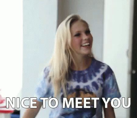 Nice To Meet You GIF - AwesomenessTv NiceToMeetYou Greet - Discover & Share GIFs