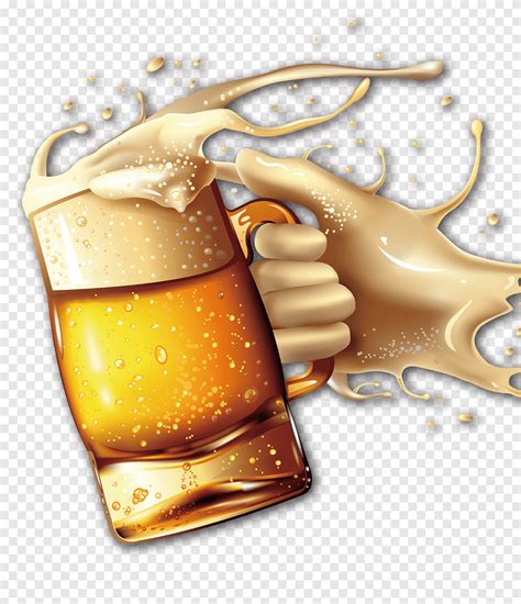 Beer mug artwork, Free Beer Draught beer, beer, hand, beer Bottle png | PNGEgg