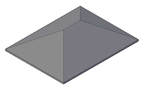 3D Roof Drawing Top View Design DWG File - Cadbull