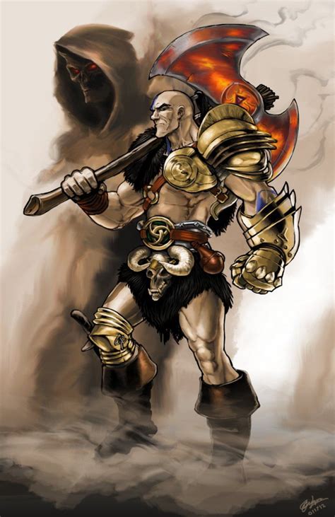 Diablo 2 Axethrower Barbarian Build | Diablo, Barbarian, Diablo ii