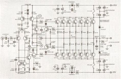 600W Audio Amplifier Circuit with 2SC5200 2SA1943 Subwoofer Amplifier ...