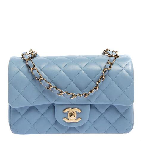 Chanel Blue Quilted Leather New Mini Classic Flap Bag Chanel | The Luxury Closet