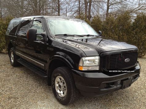 2004 Ford Excursion " Limited " Diesel Black Beauty