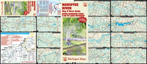 Manistee River Map & River Guide | Michigan Maps